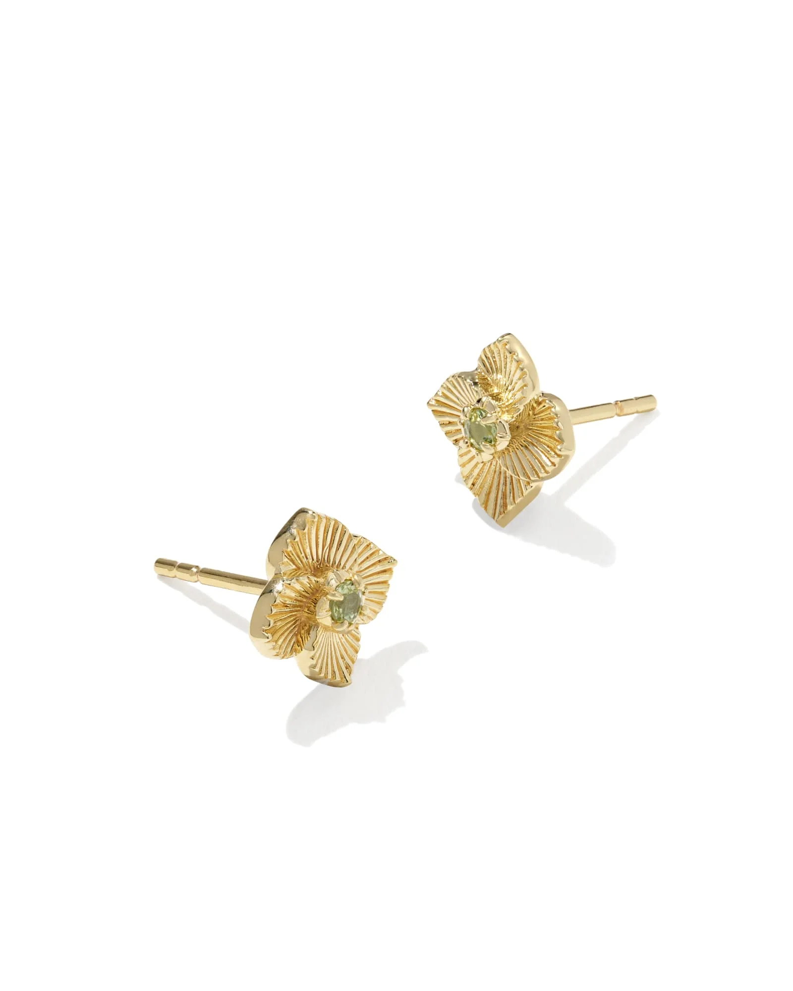 Dira Sunray 18k Gold Vermeil Stud Earrings - 1