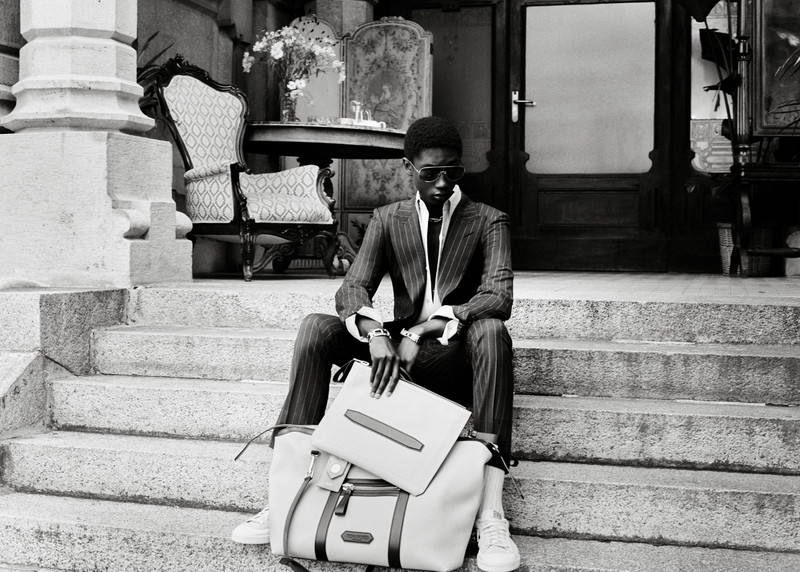 SHARP STRIPE DYLLAN TROUSER 3