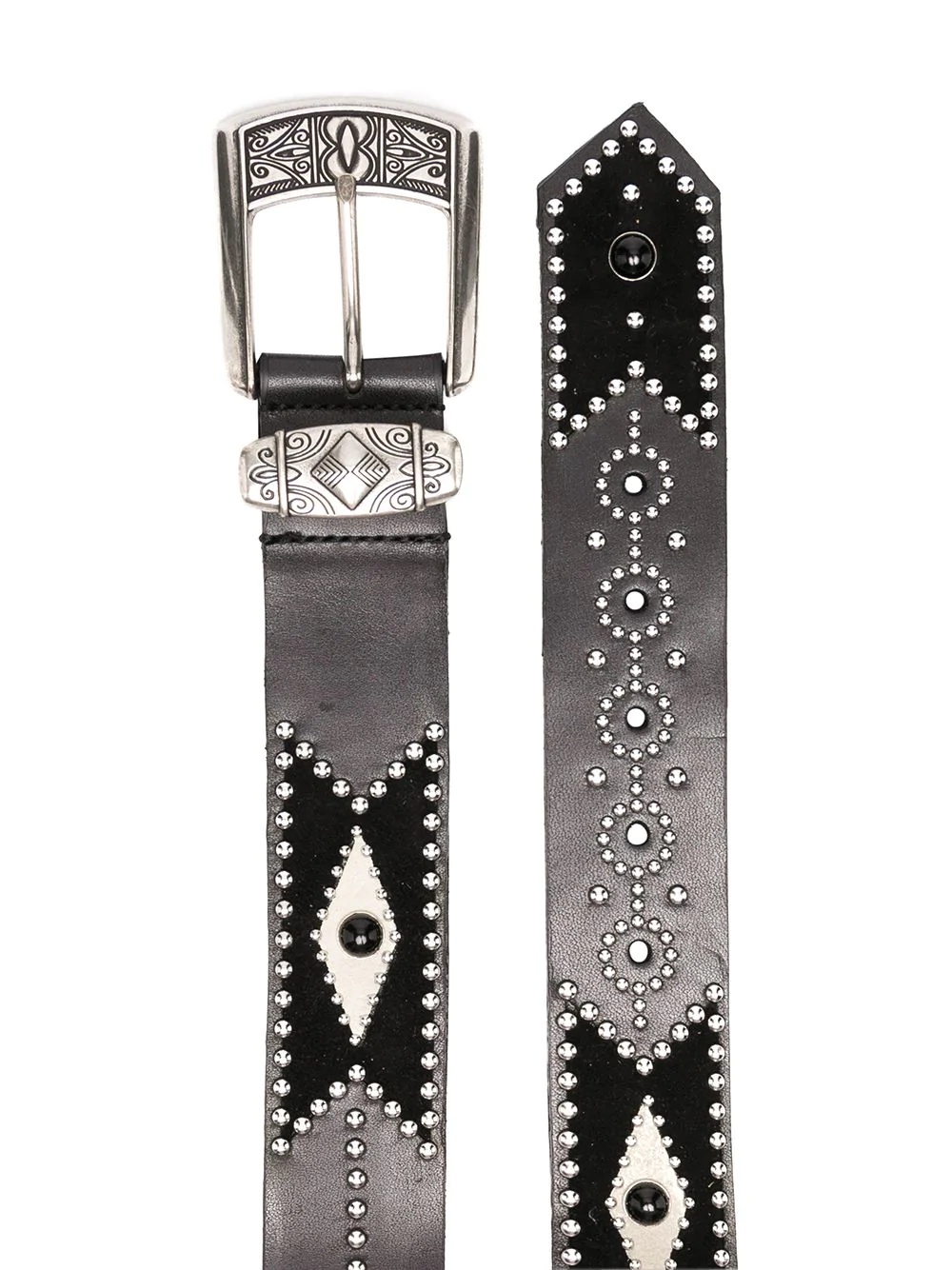 stud detail belt - 2