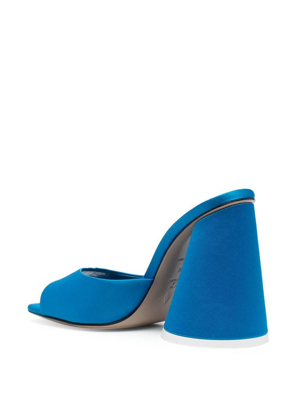 The Attico Sandals Clear Blue - 4