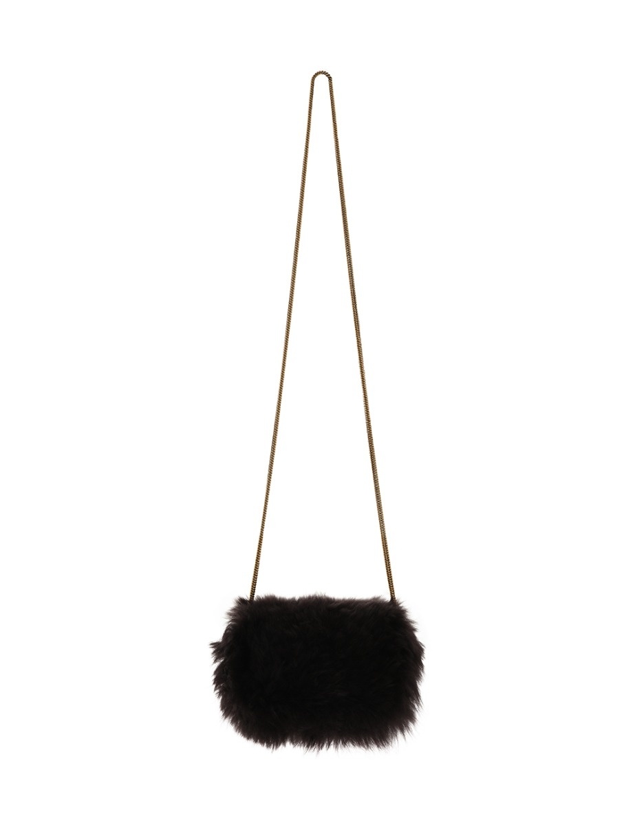 SHEARLING CROSS BODY - 6