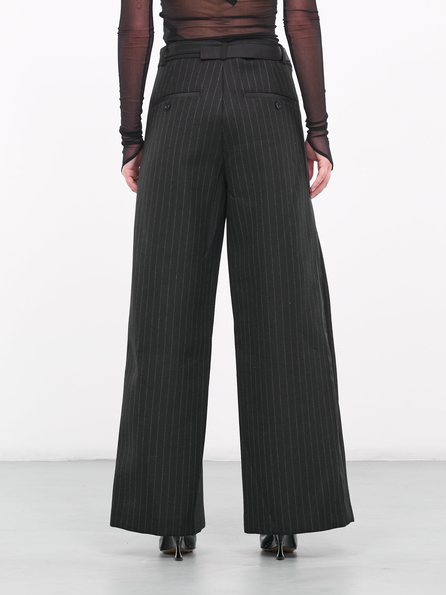 Chalk Stripe Bonding Pants - 3