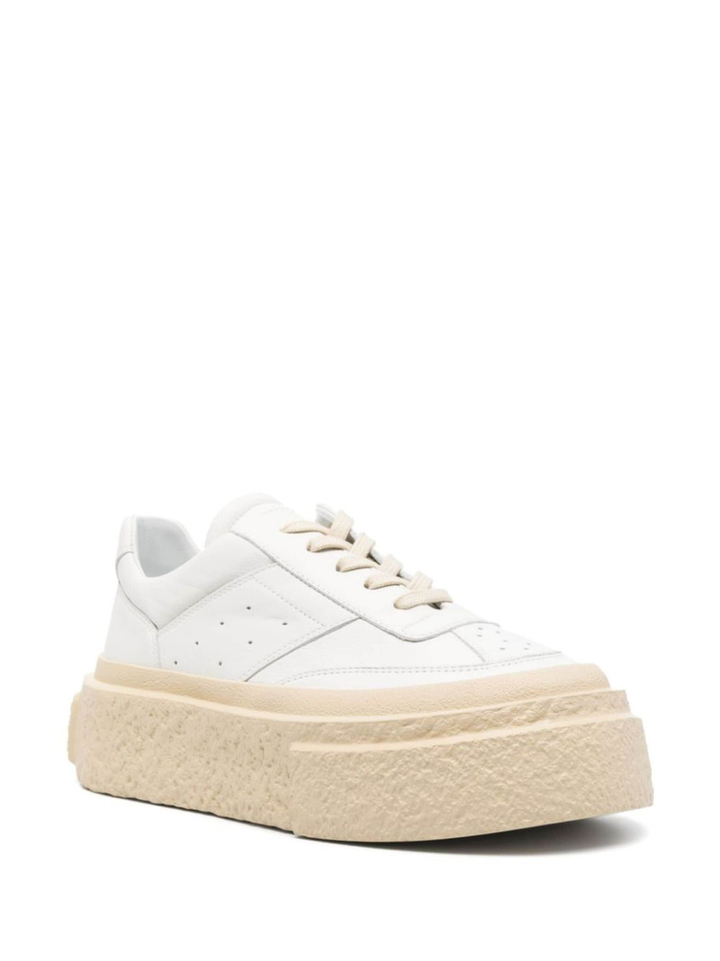 MM6 Maison Margiela contrasting-platform sneakers outlook