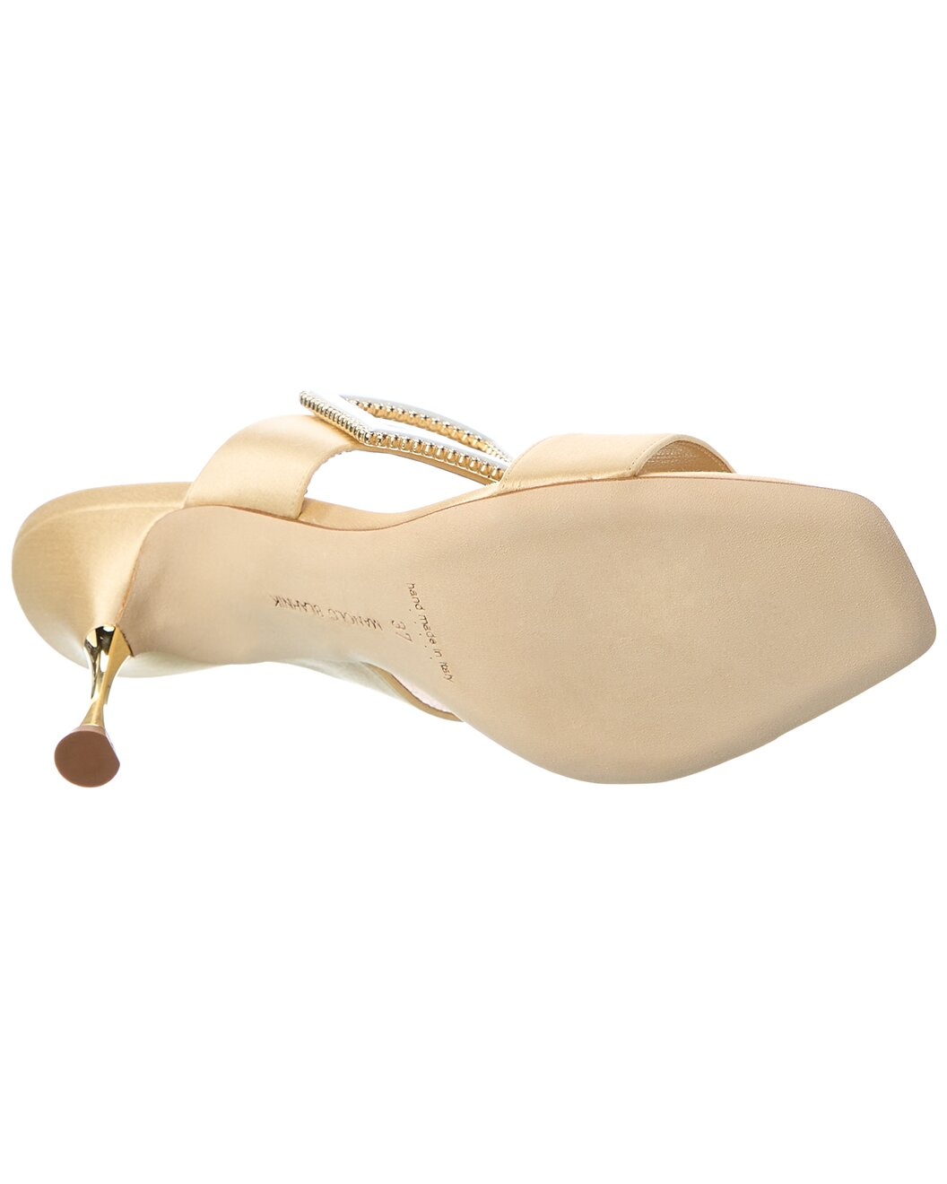 Manolo Blahnik Tuliaba 90 Satin Sandal - 4