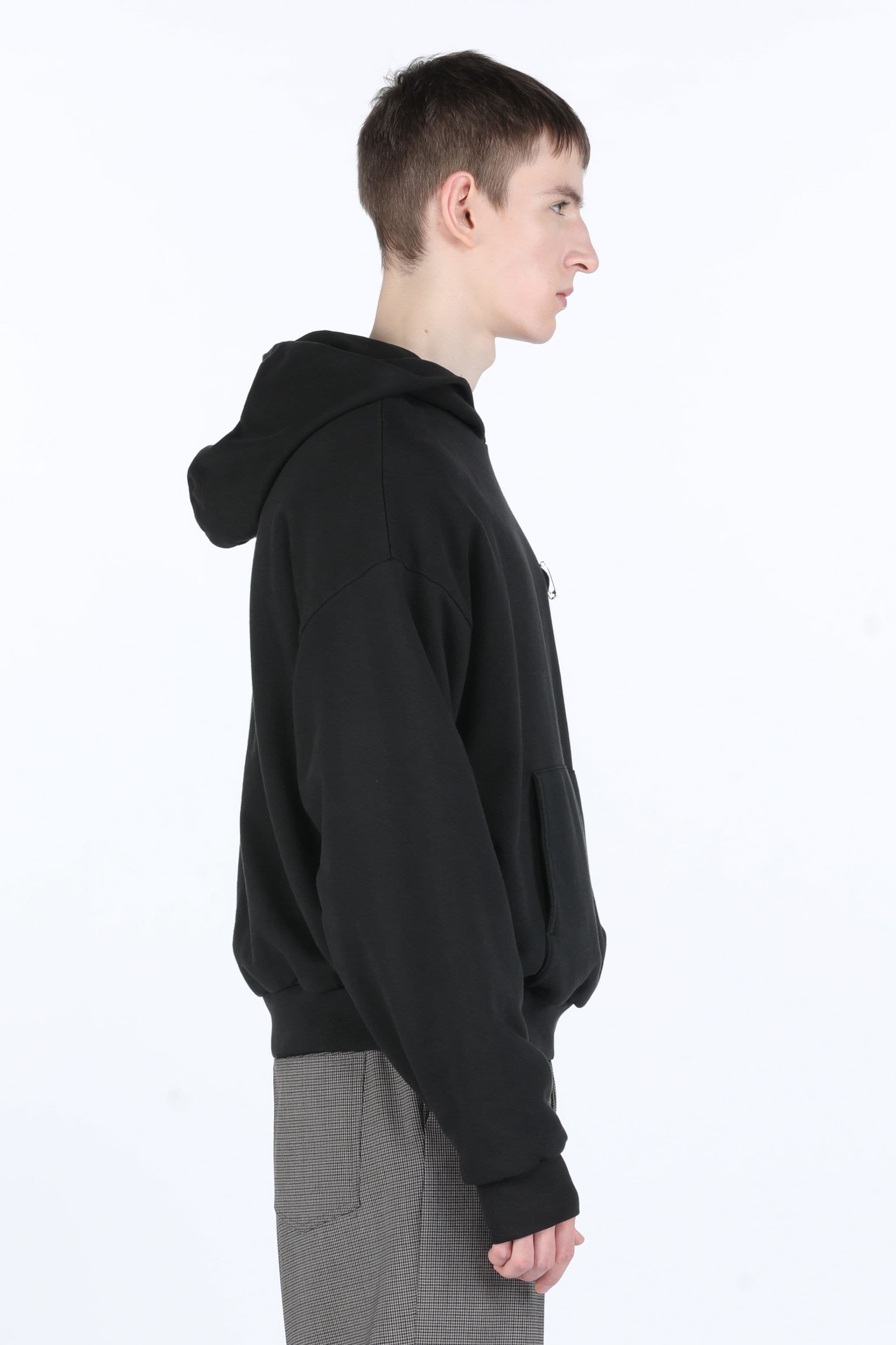 LOGO PATCH HOODIE - 3