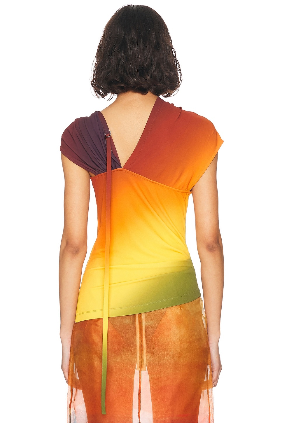 Off Shoulder Jersey Top - 4