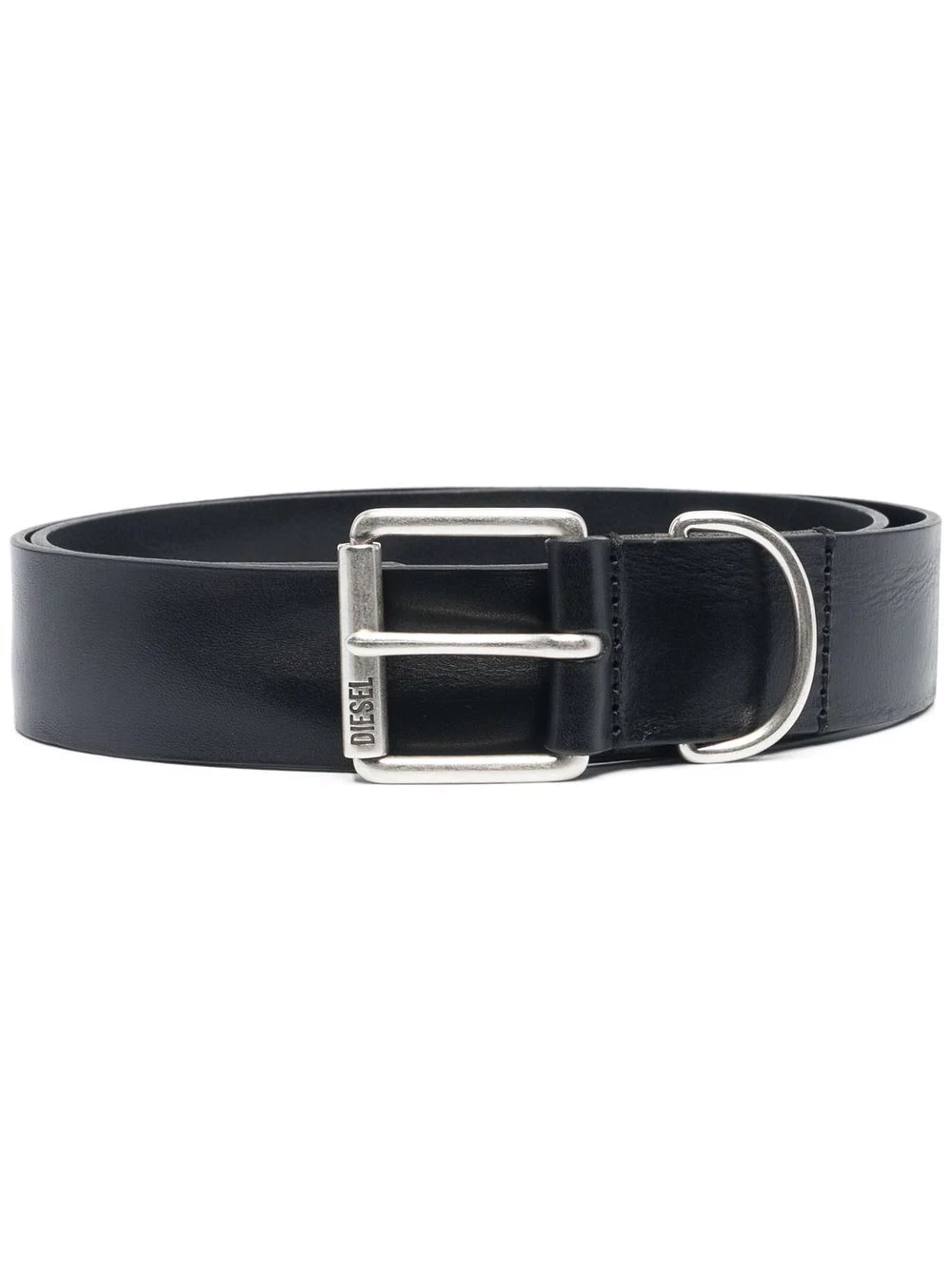 Treated leather belt - 1