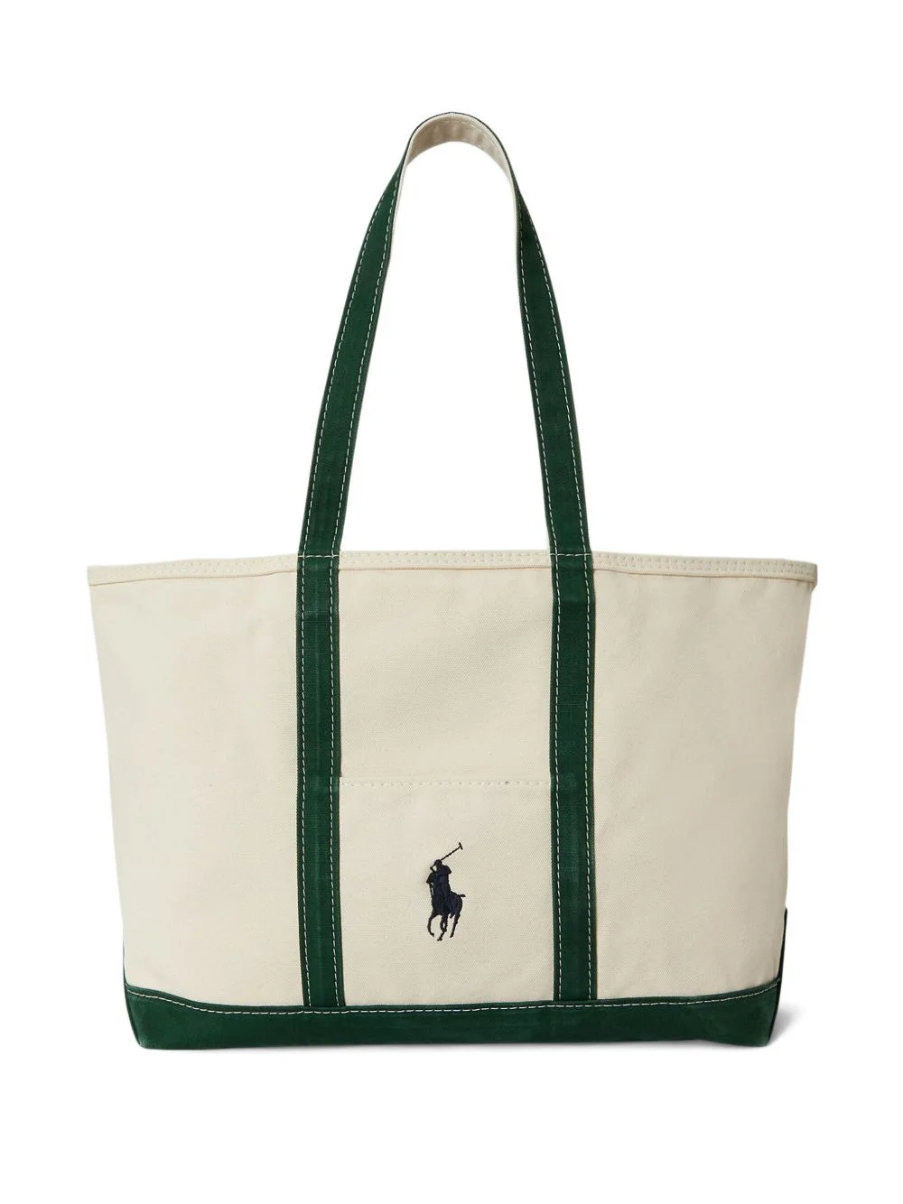 Big Pony logo-embroidered tote bag - 1