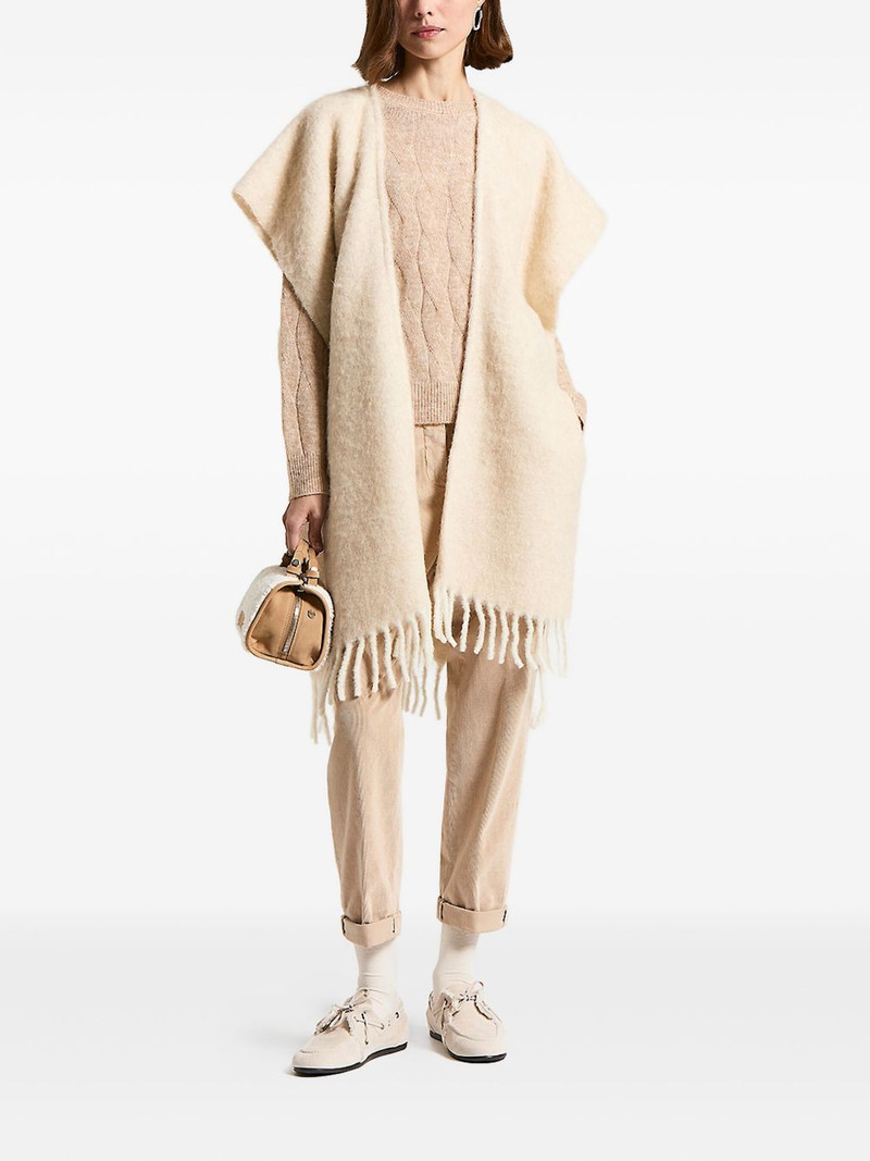 PESERICO cable-knit crew-neck knitwear outlook