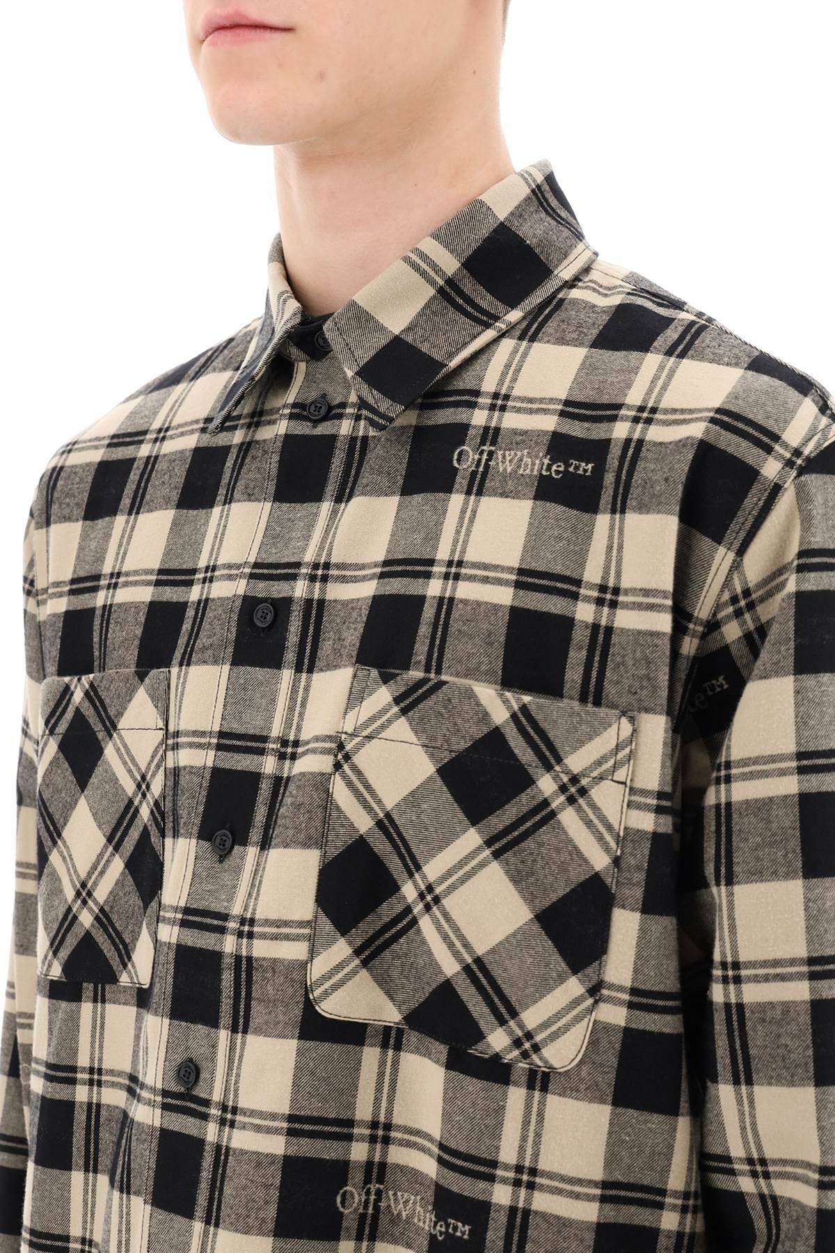 CHECK FLANNEL SHIRT - 5