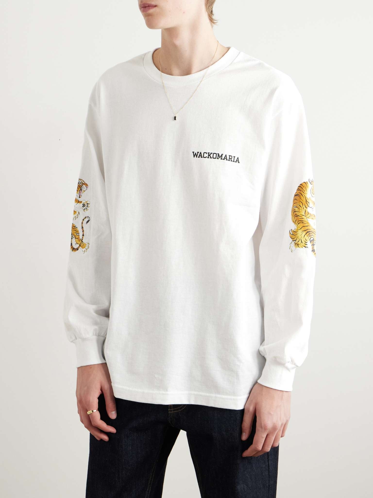 + Tim Lehi Logo-Print Cotton-Jersey T-Shirt - 3