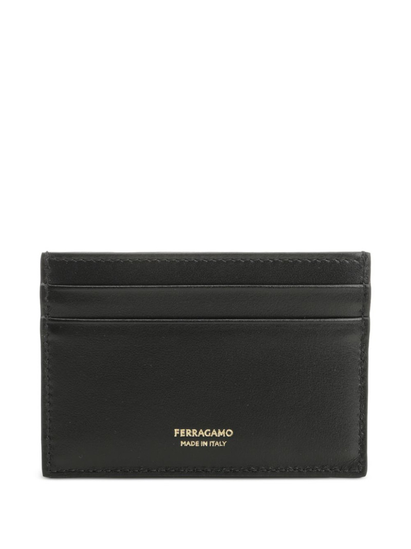 FERRAGAMO bow-detail cardholder outlook