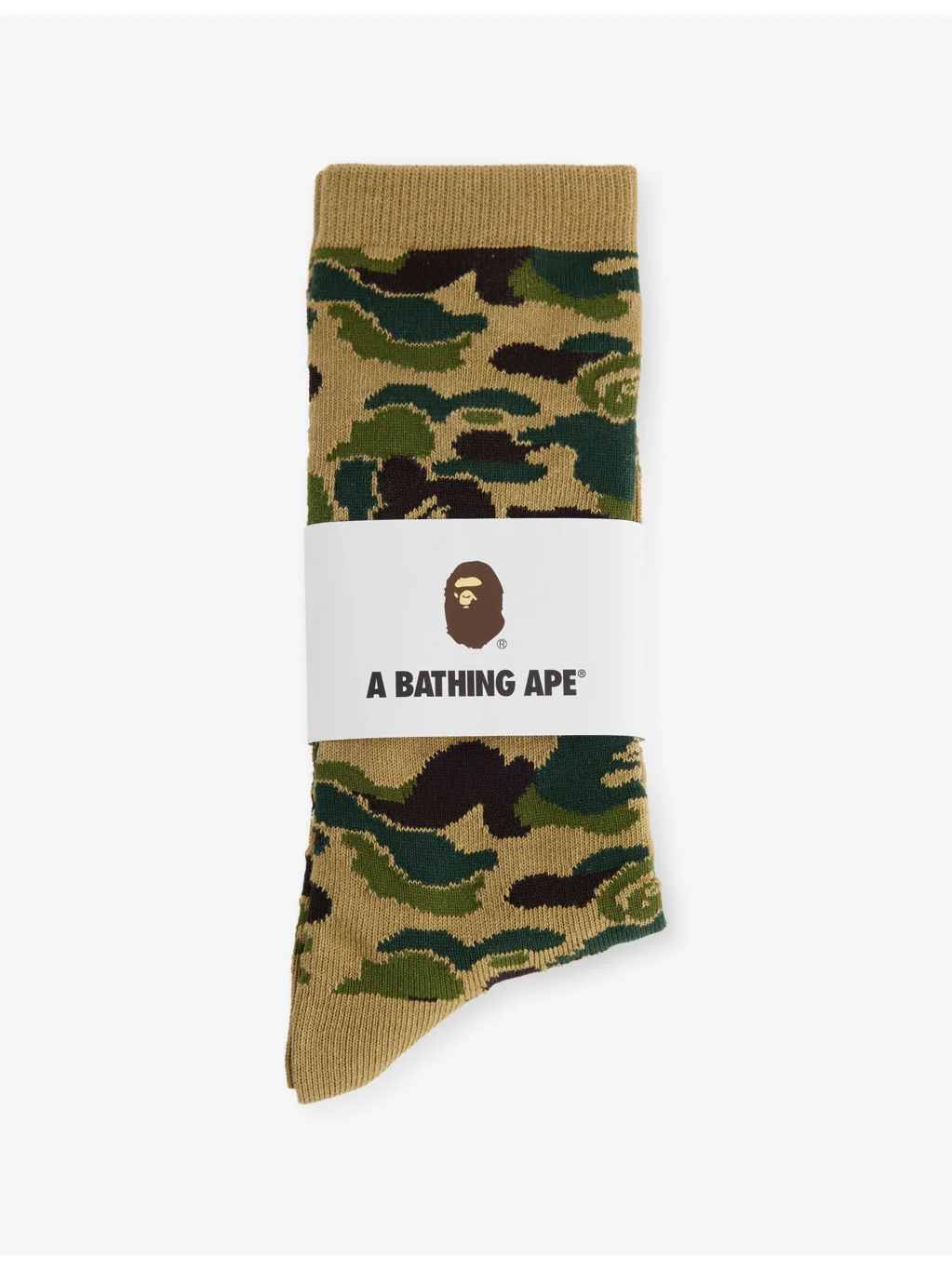 Camo Crew Knit Socks - 1