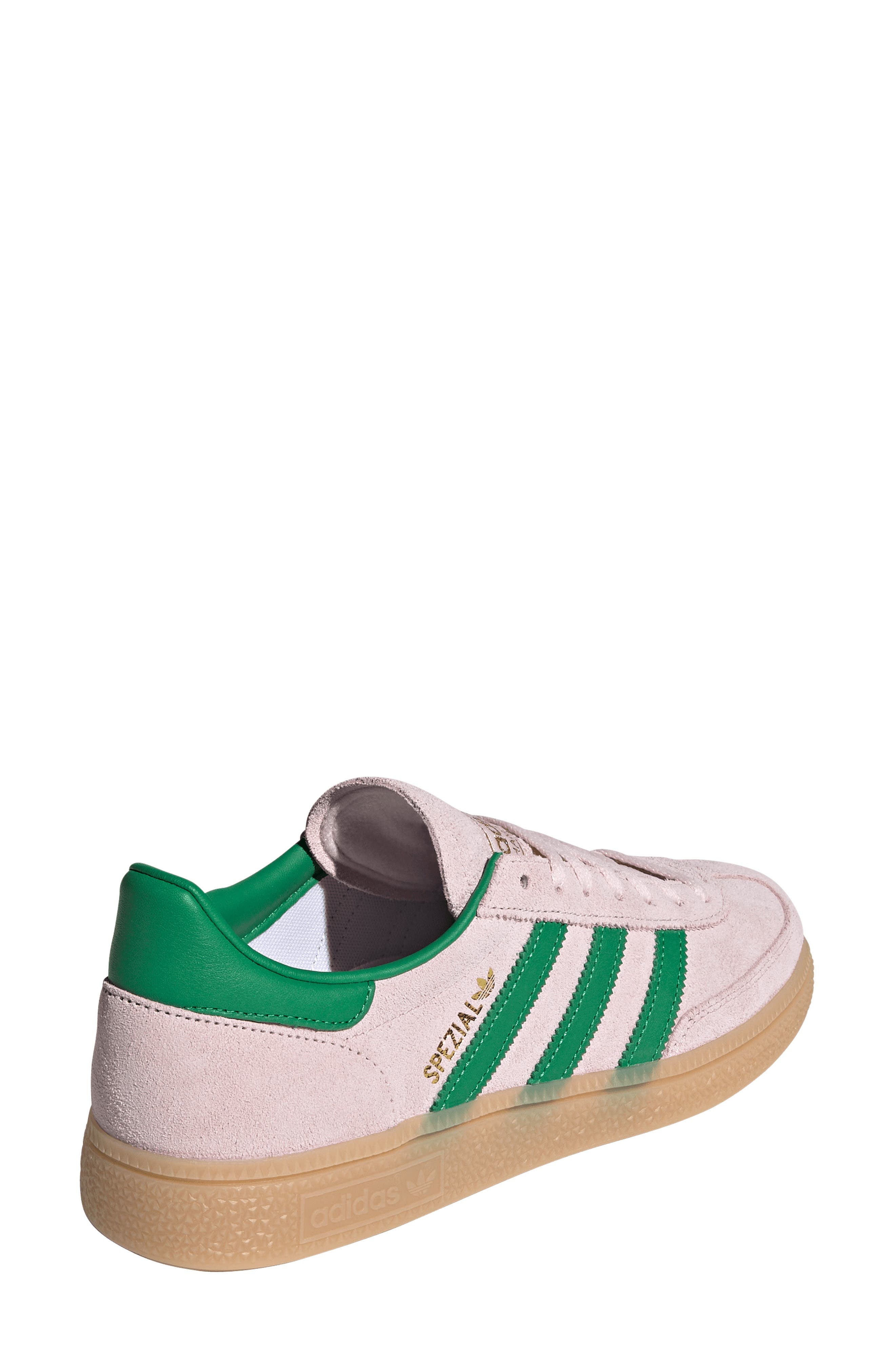 adidas Handball Spezial Sneaker in Clear Pink/Green/Gold at Nordstrom - 2