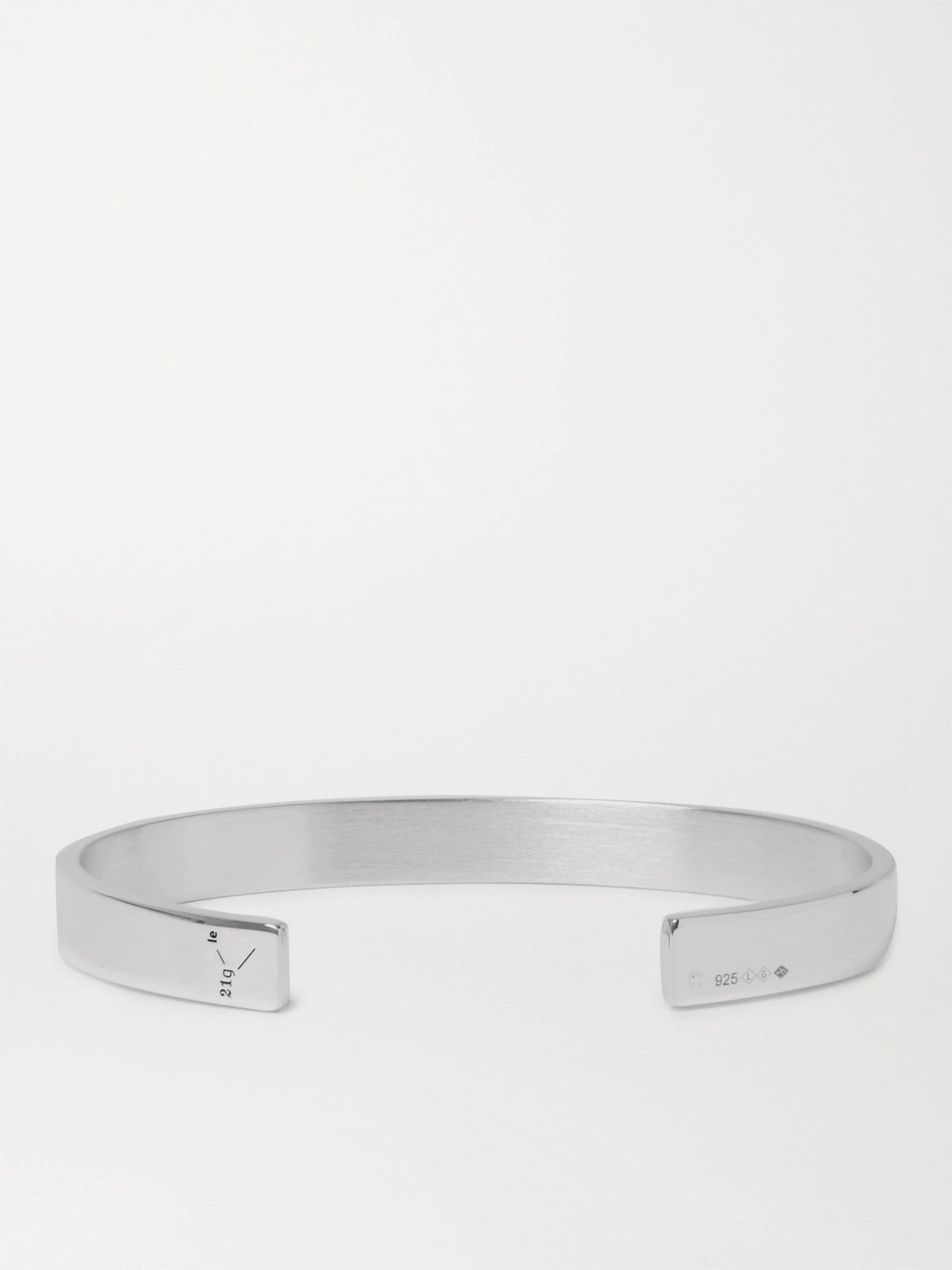 Le 21 Polished Sterling Silver Cuff Silver - 3