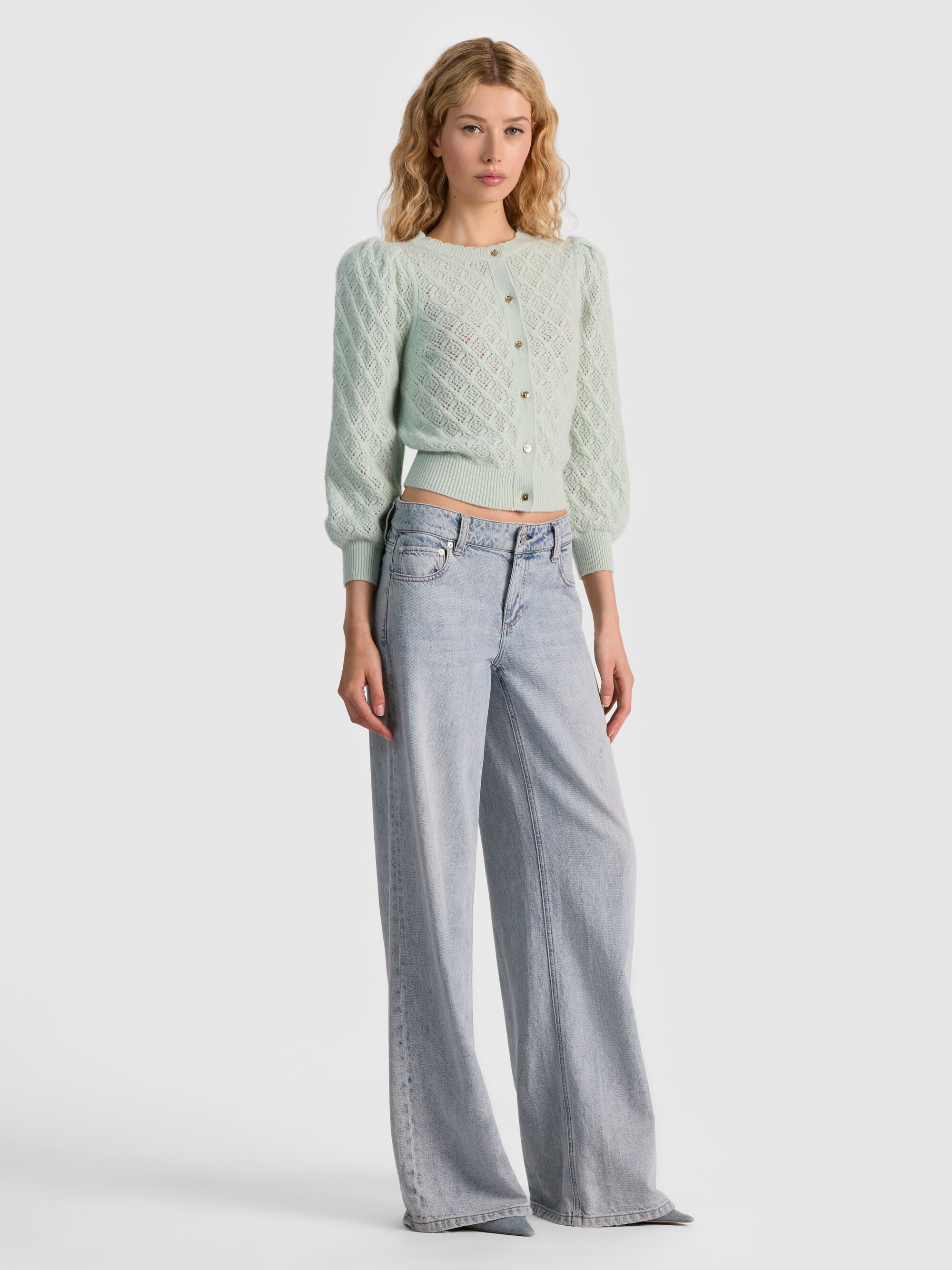 DORIS POINTELLE CARDIGAN - 5
