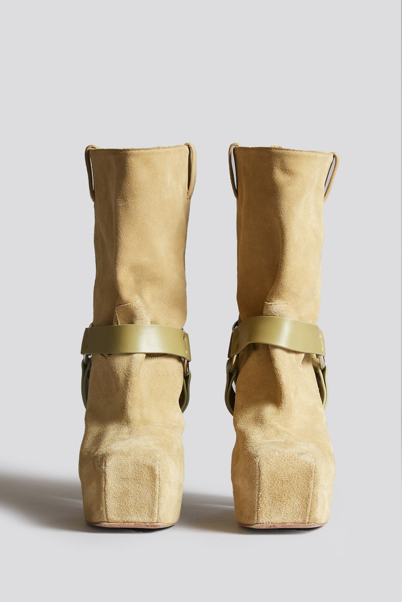 R13 SID HEELED HARNESS BOOT - KHAKI outlook