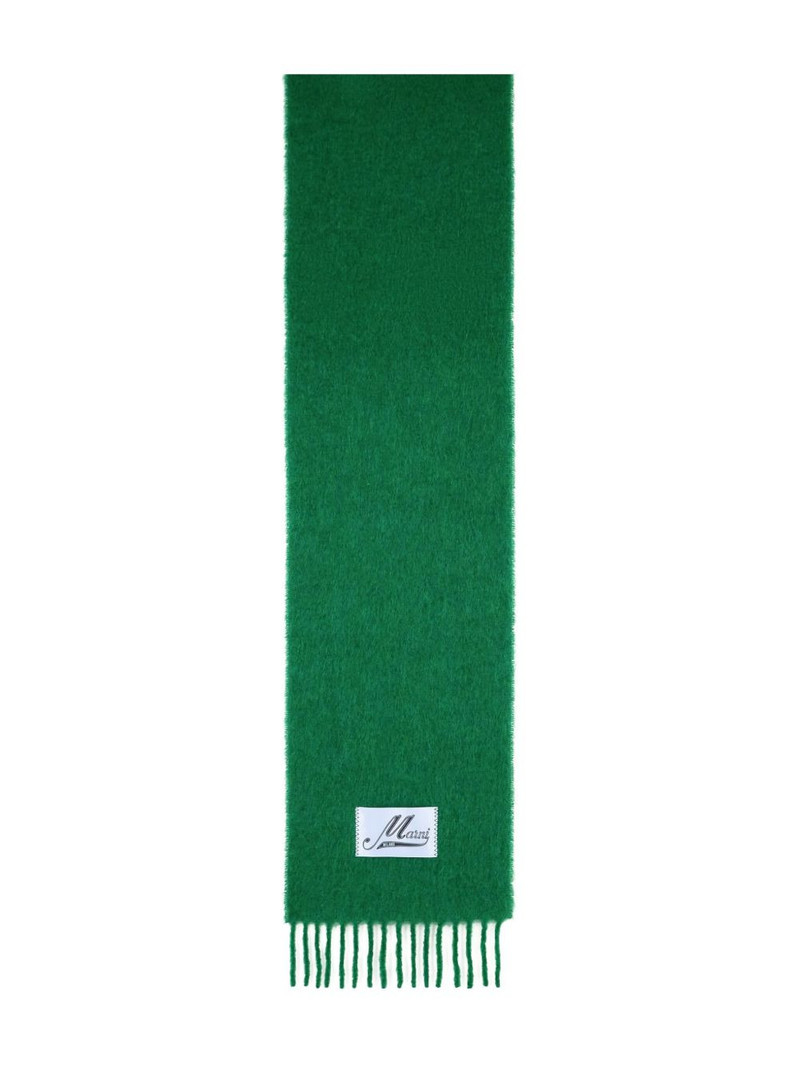 brushed-fringed scarf 1