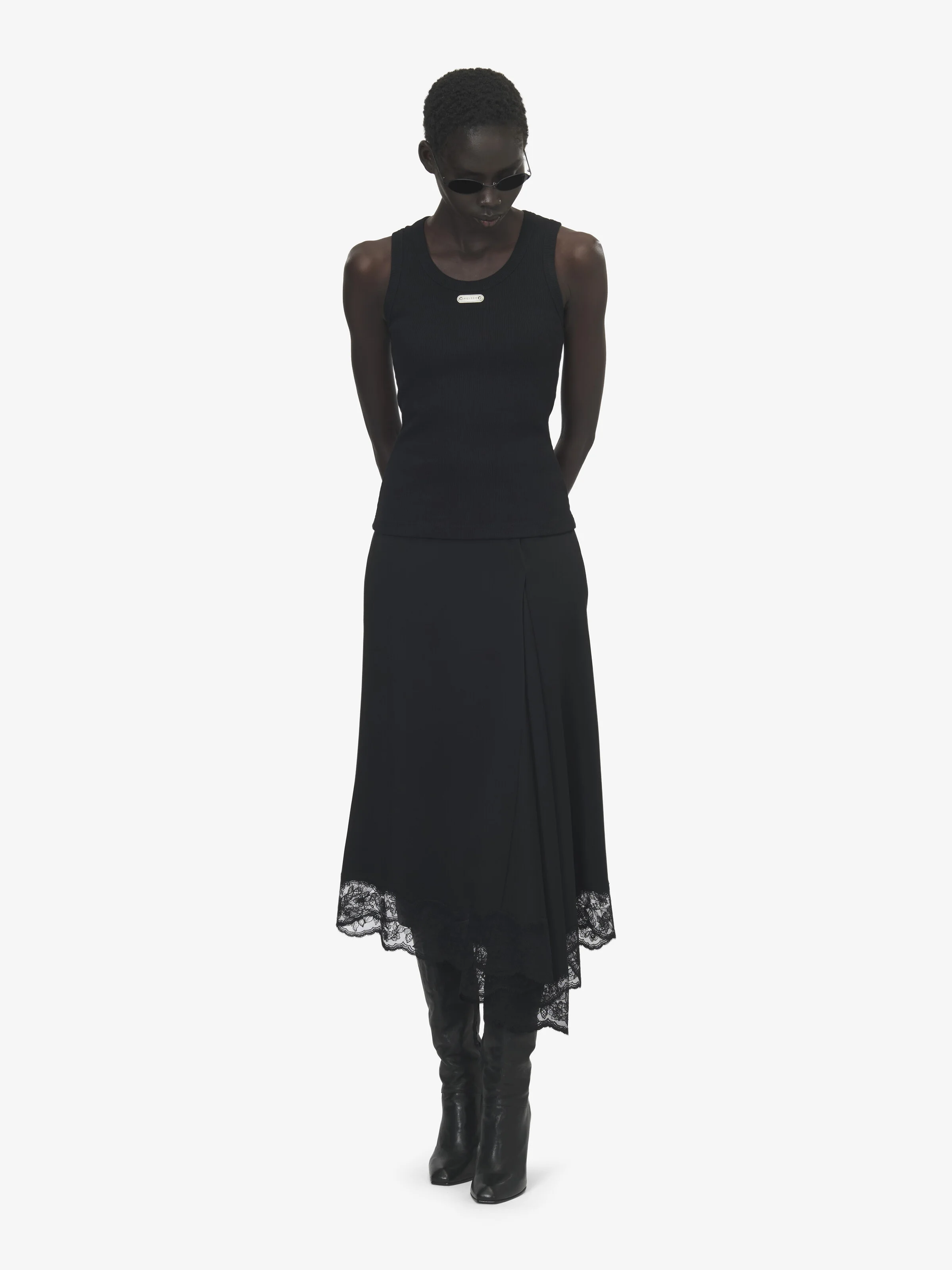 McQueen Placket Tank Top - 1