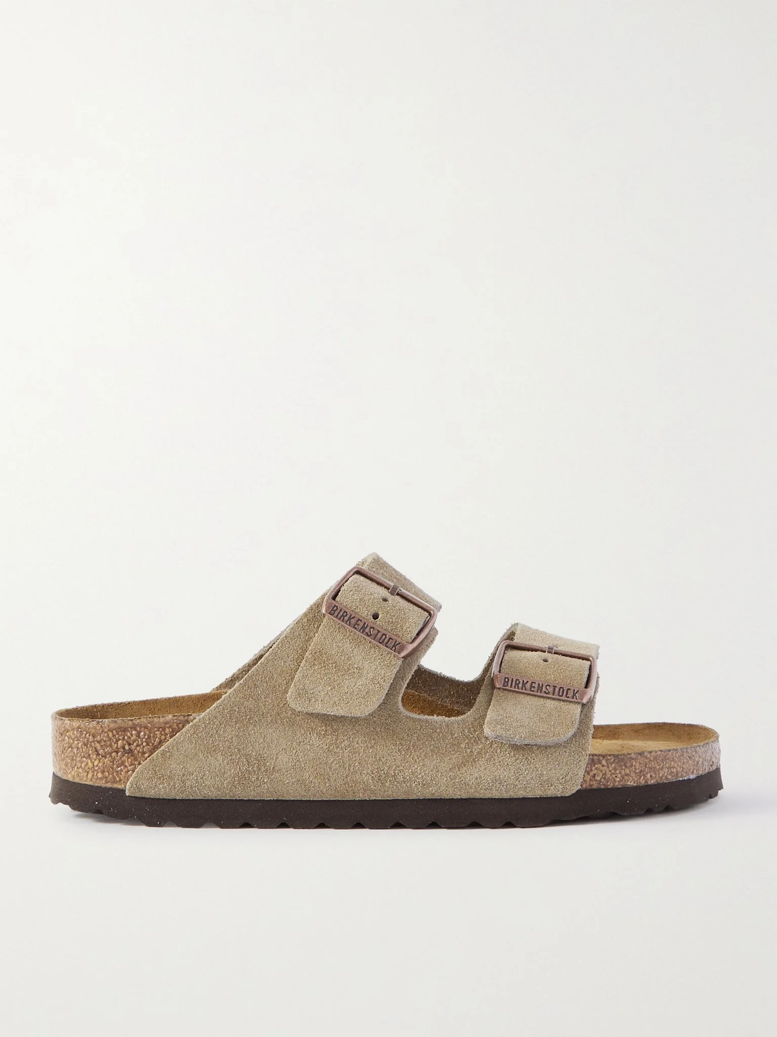 Arizona suede sandals Taupe - 1