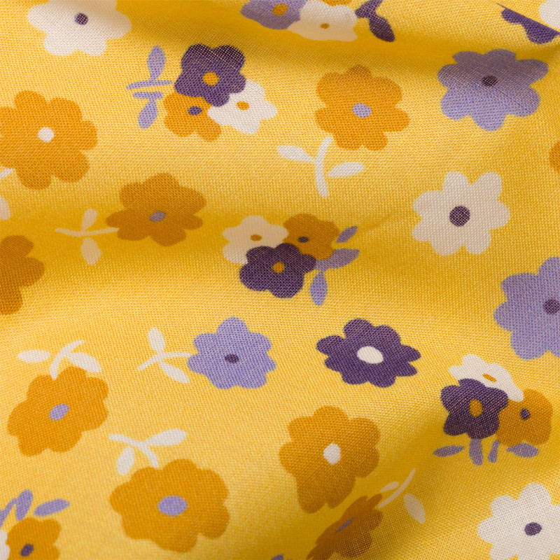 Printed poplin scarf 3