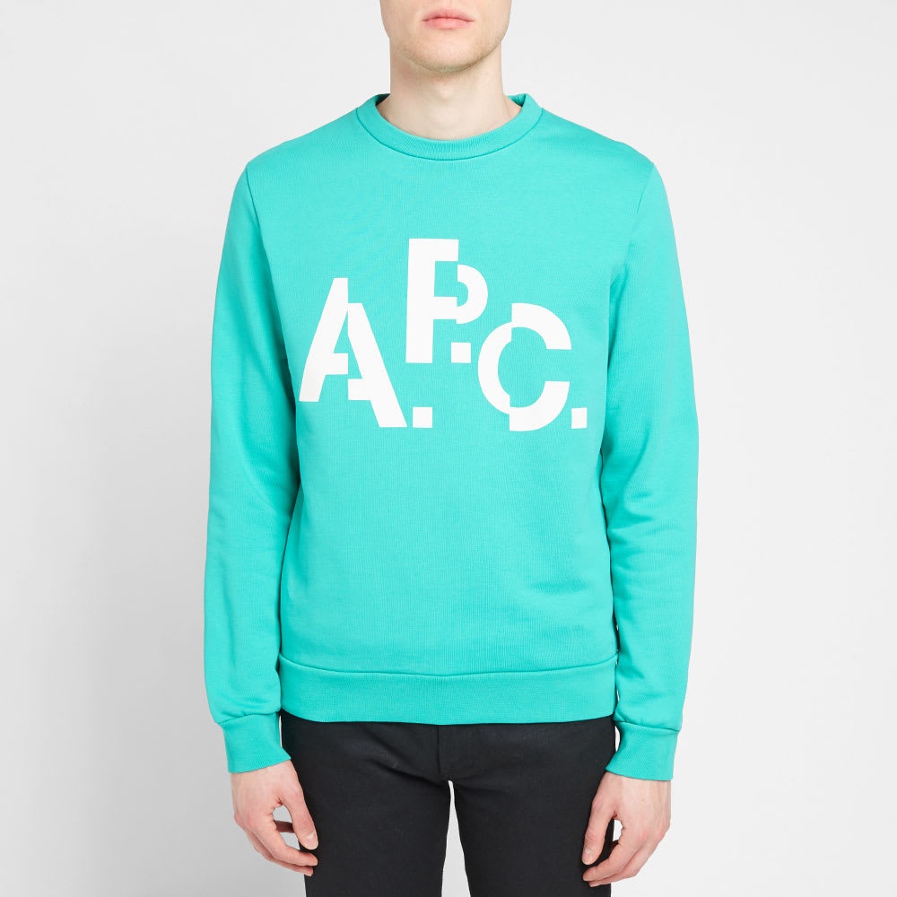 A.P.C. Decal Crew Sweat - 4