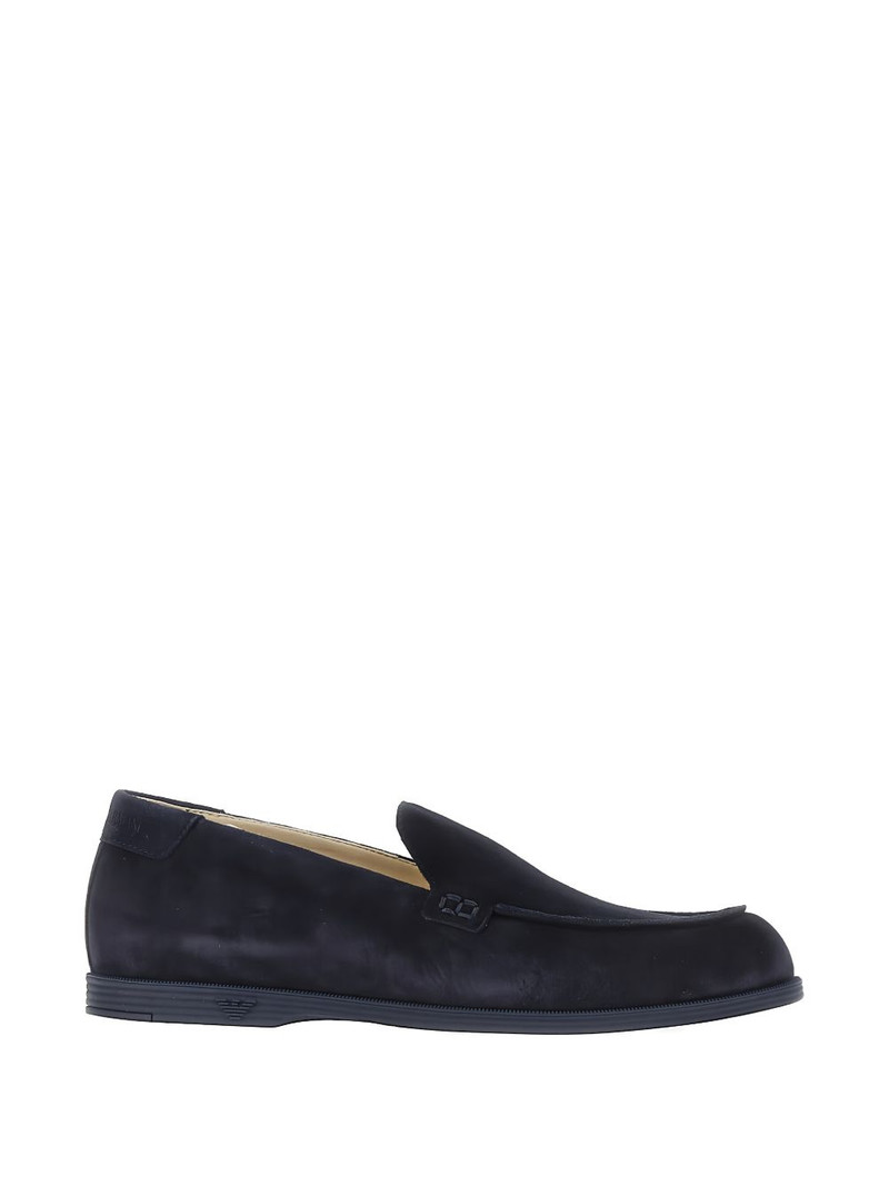 embossed-logo loafers 1