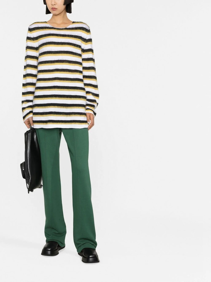 Marni brushed striped jumper outlook