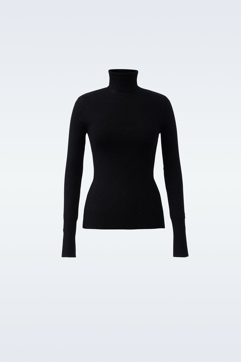 PEARL fine knit fitted turtlekneck 1