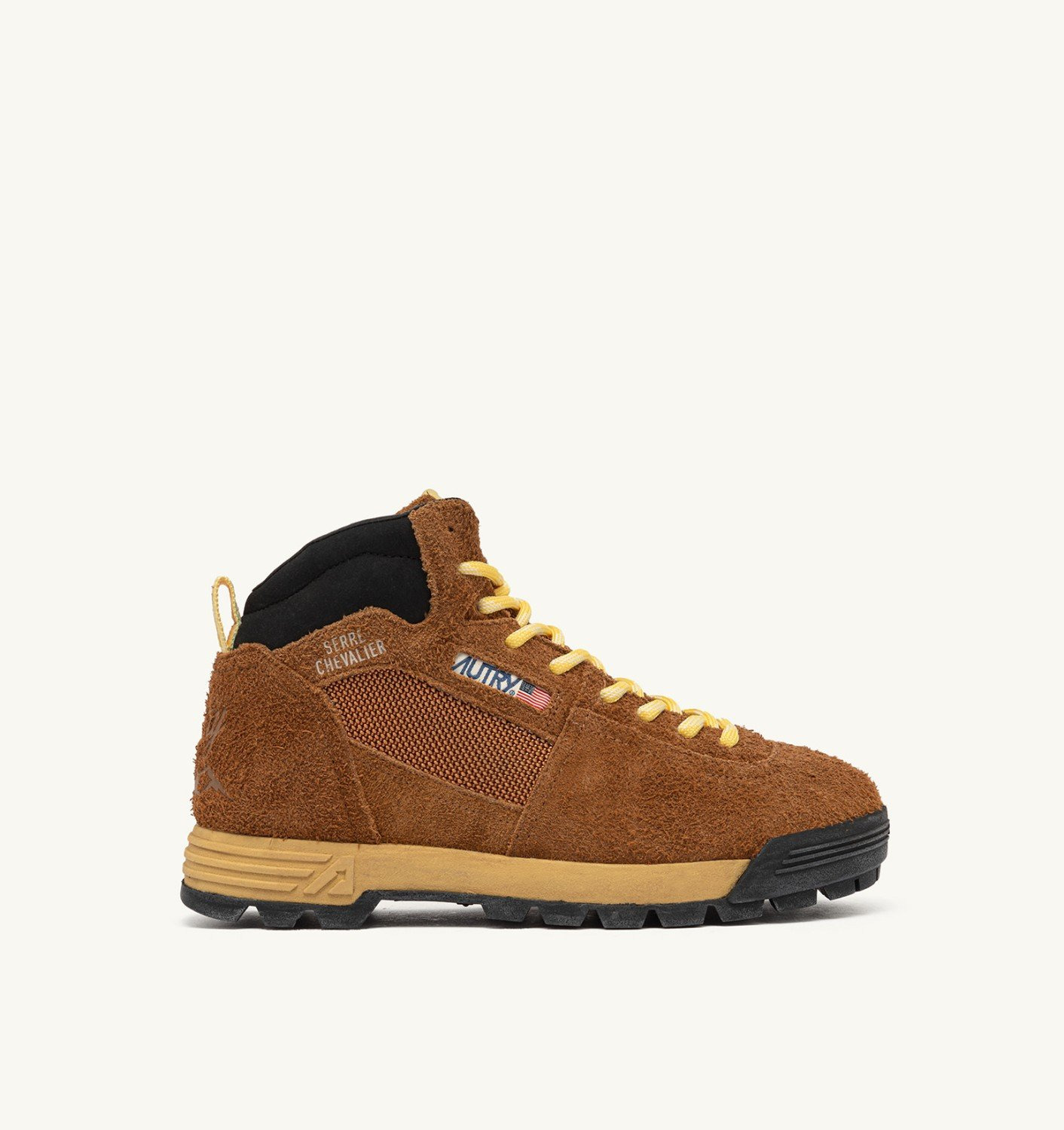 MALGA SERRE CHEVALIER IN BROWN SUEDE - 1