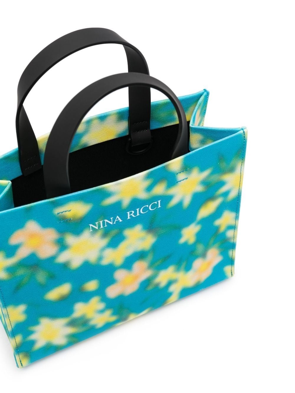 floral-print tote bag - 5