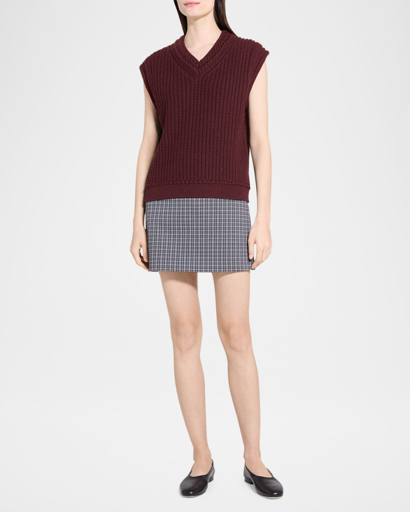 Theory Textured Vest outlook