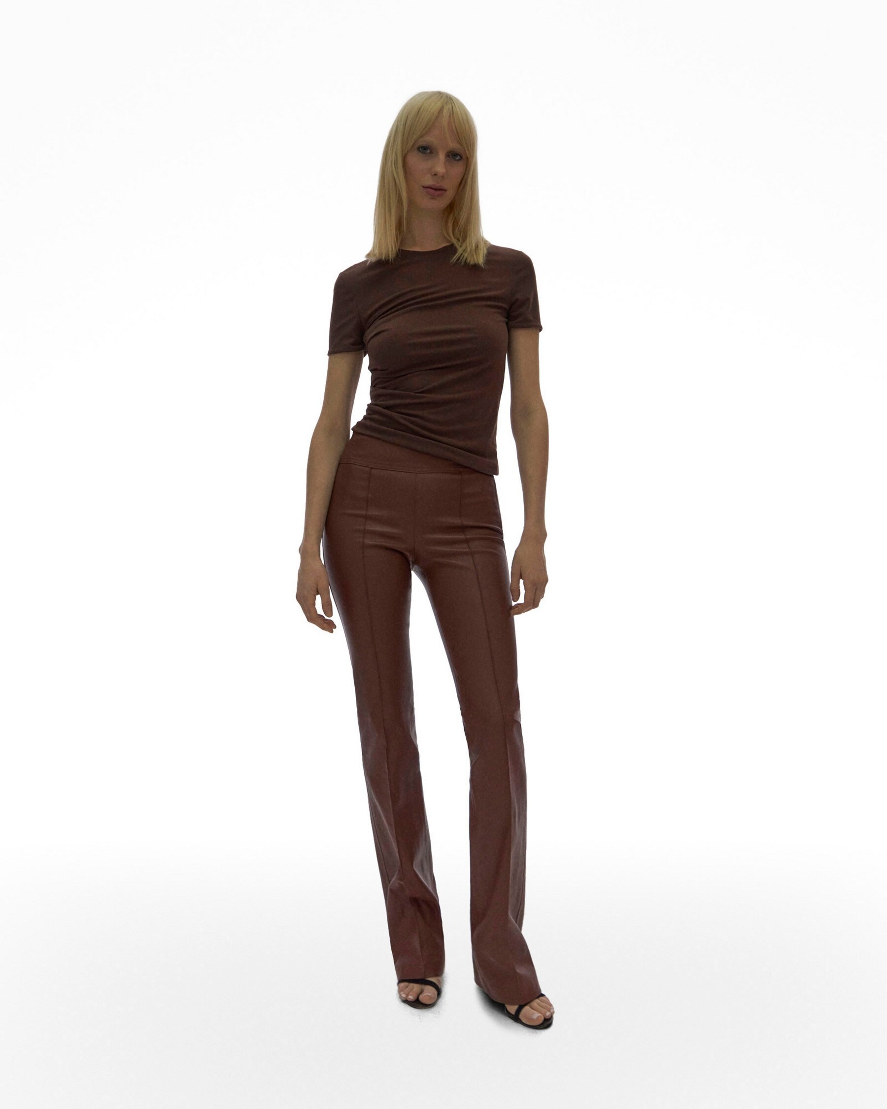 RUCHED REVERSIBLE TEE - 2