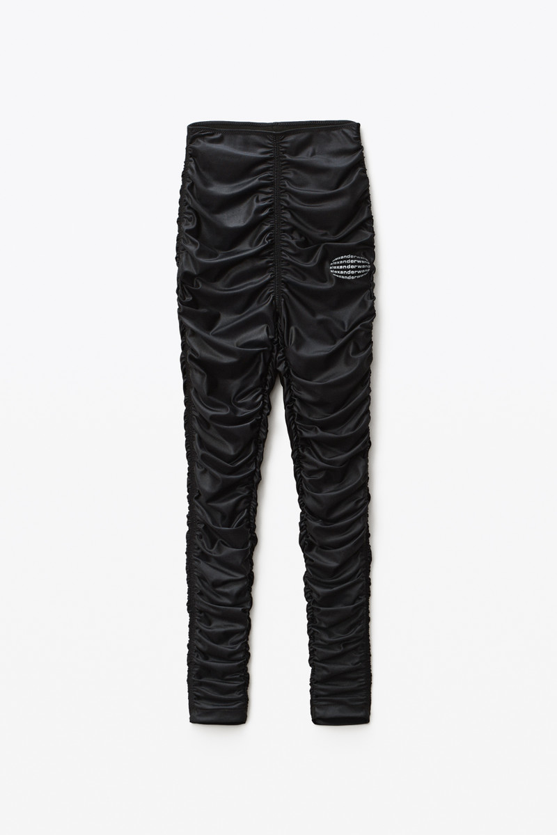 RUCHED LEGGING IN SPANDEX JERSEY 1