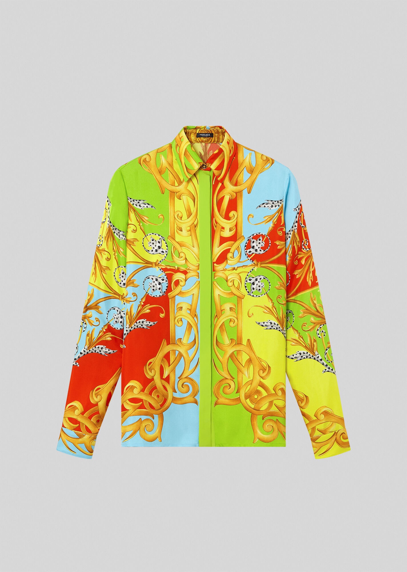 Summer Capsule Print Silk Twill Shirt - 1