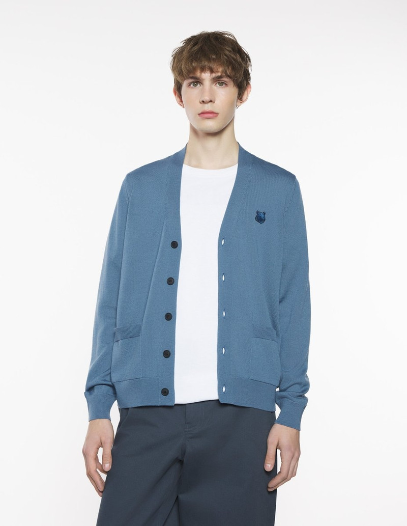 Maison Kitsuné BOLD FOX HEAD PATCH REGULAR CARDIGAN outlook