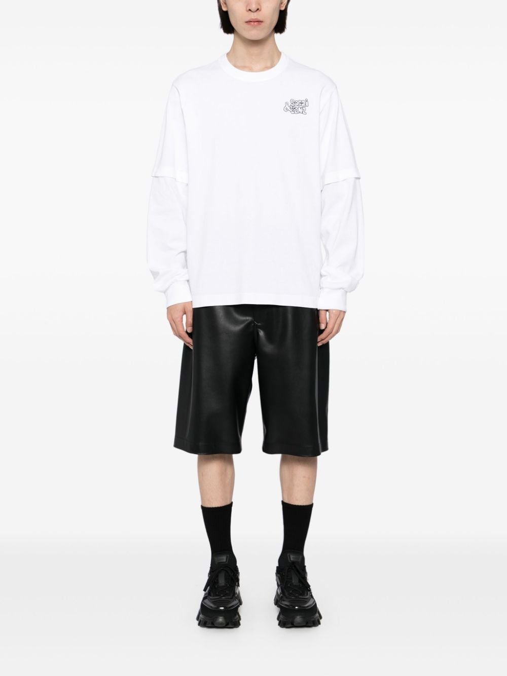 Gonz-embroidered T-shirt - 3