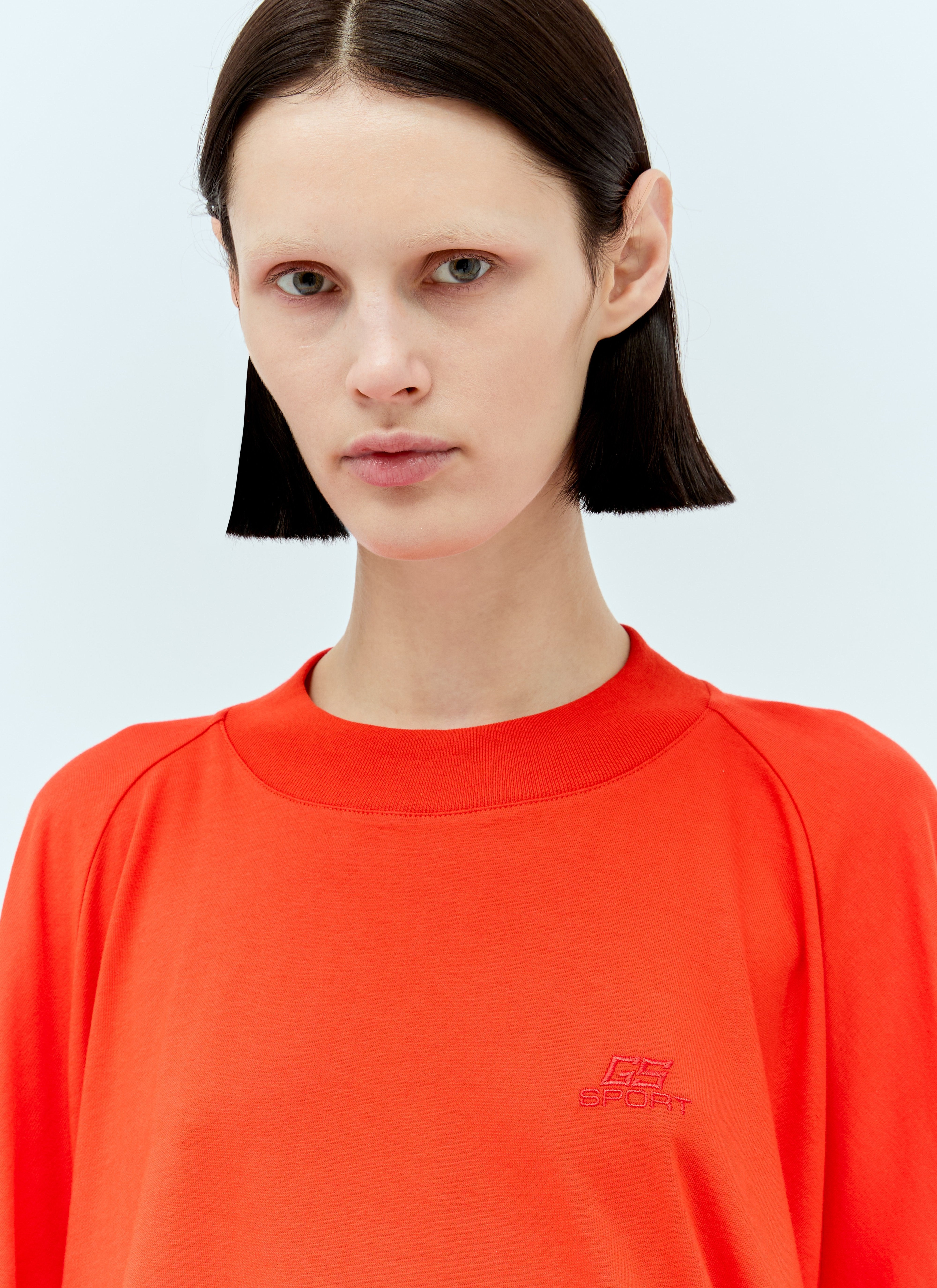 Jean Paul Gaultier X Shayne Oliver Women Logo Embroidery T-Shirt - 5