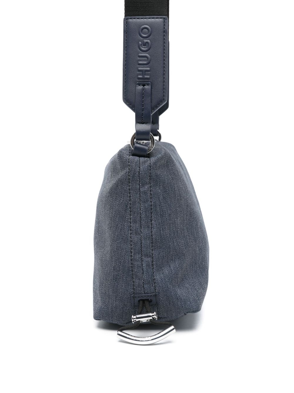 logo-lettering cross body bag - 3