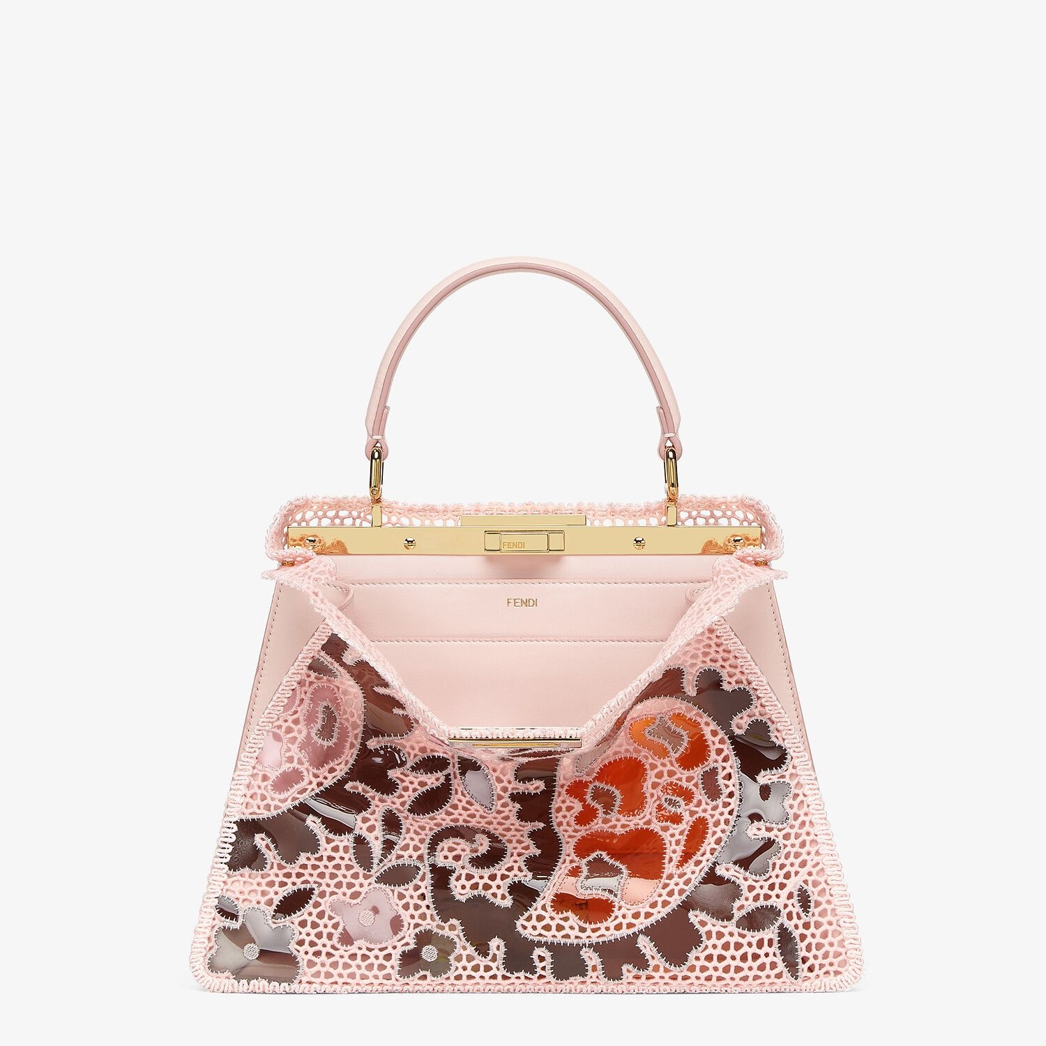 Pink lace bag - 1