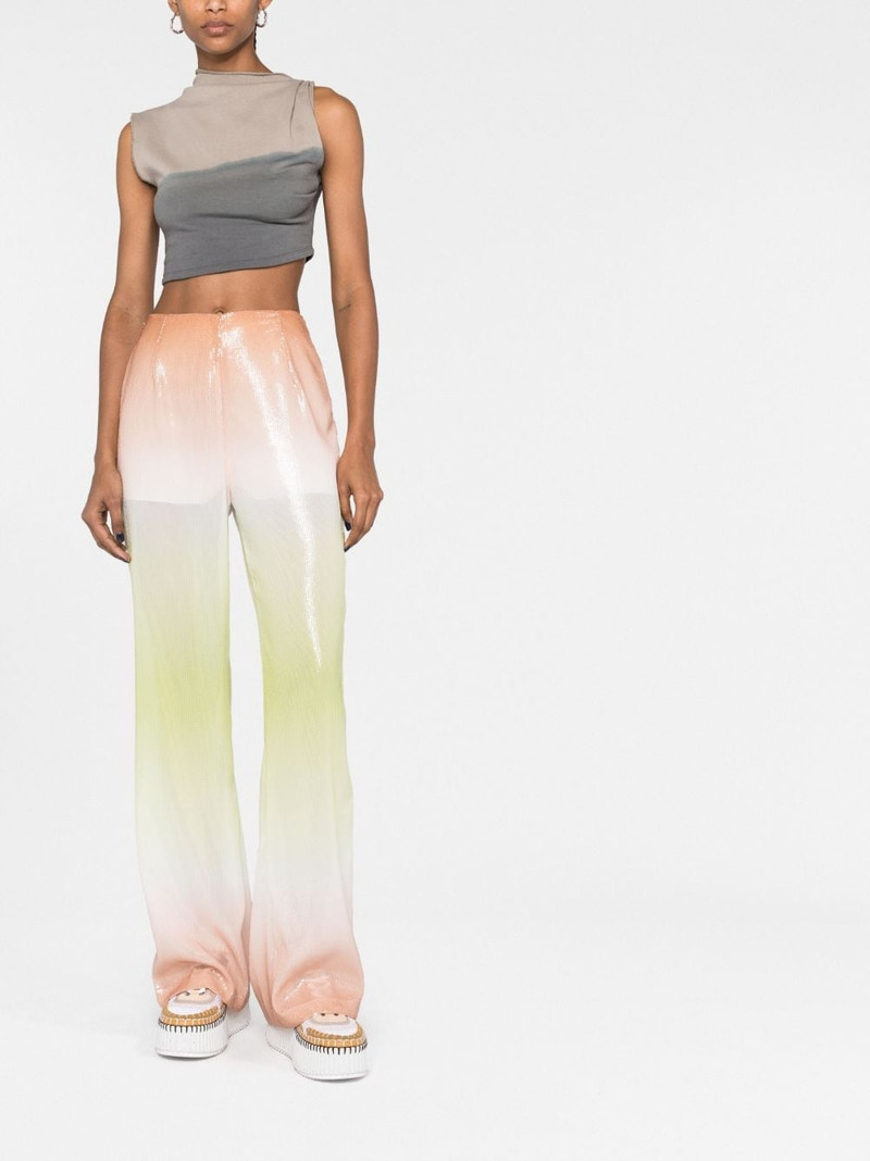 GCDS gradient-effect sequinned trousers outlook