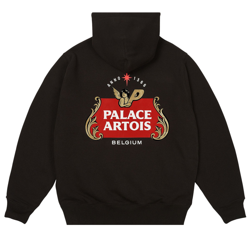 PALACE Palace x Stella Artois Hood 'Black' outlook