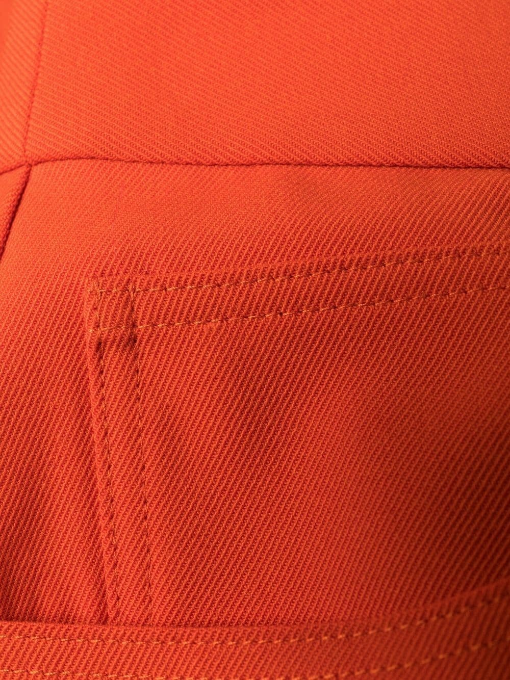 high-rise flared trousers - 4