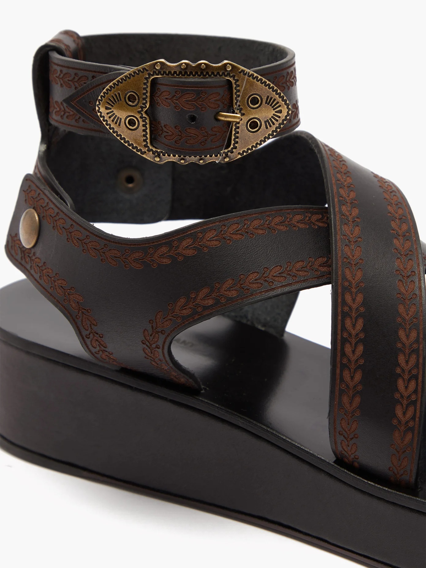 Nuriee leather flatform sandals Nuriee - 6