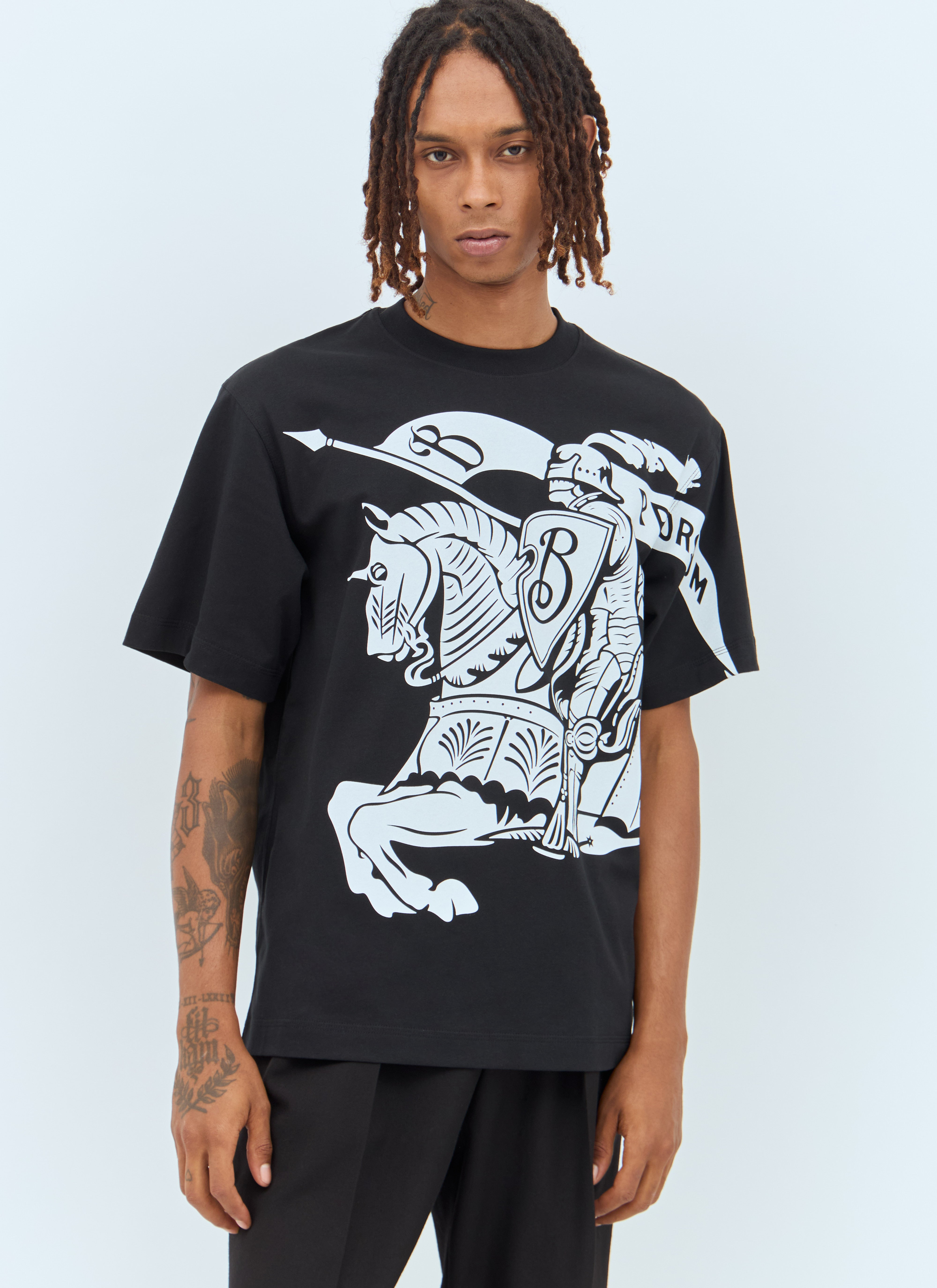 Burberry Men Ekd Print T-Shirt - 4