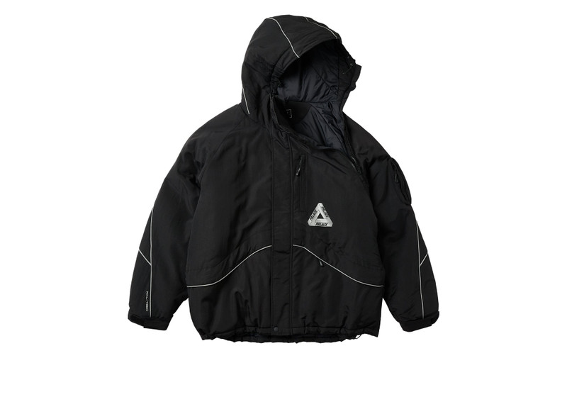 PALACE M-TECH HOODED JACKET BLACK | REVERSIBLE