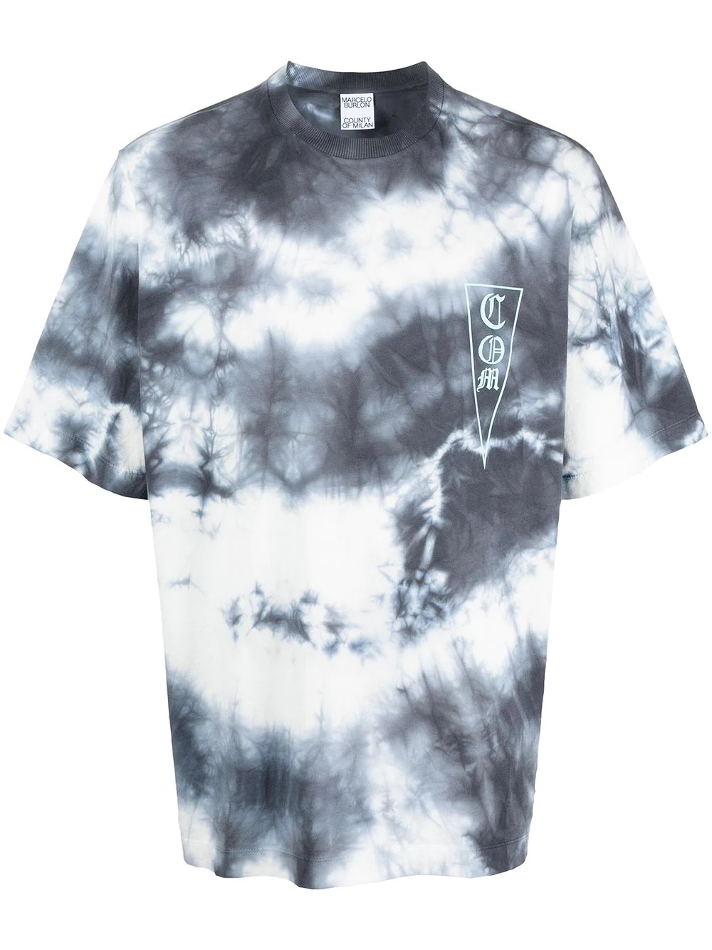 tie-dye print T-shirt - 1