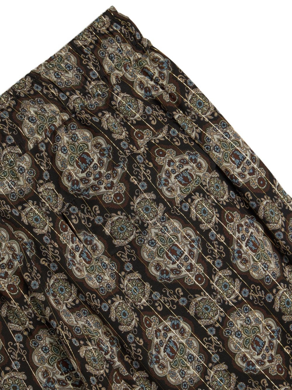 silk-blend trousers - 3