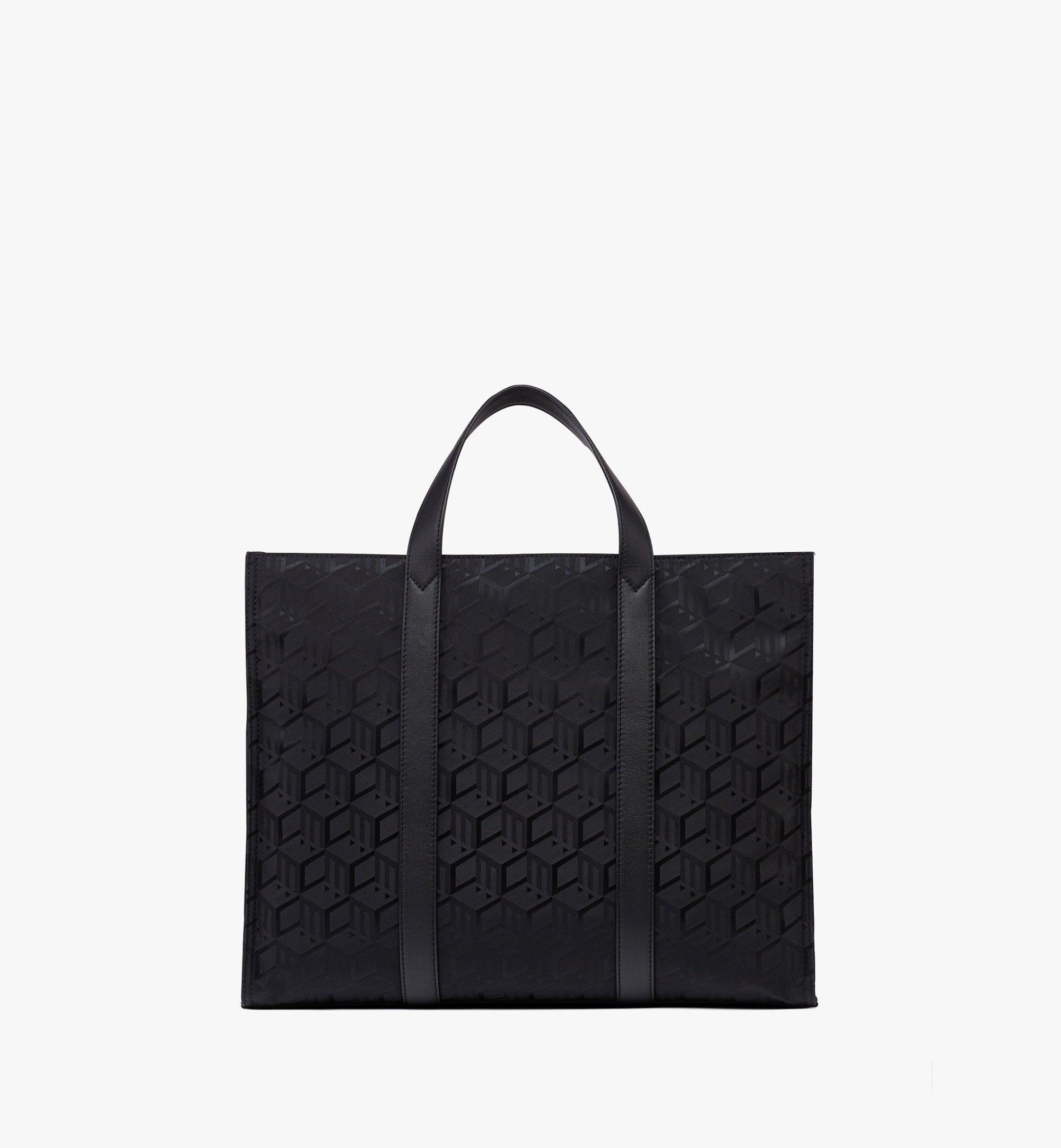 Klassik Tote in Cubic Jacquard Nylon - 4