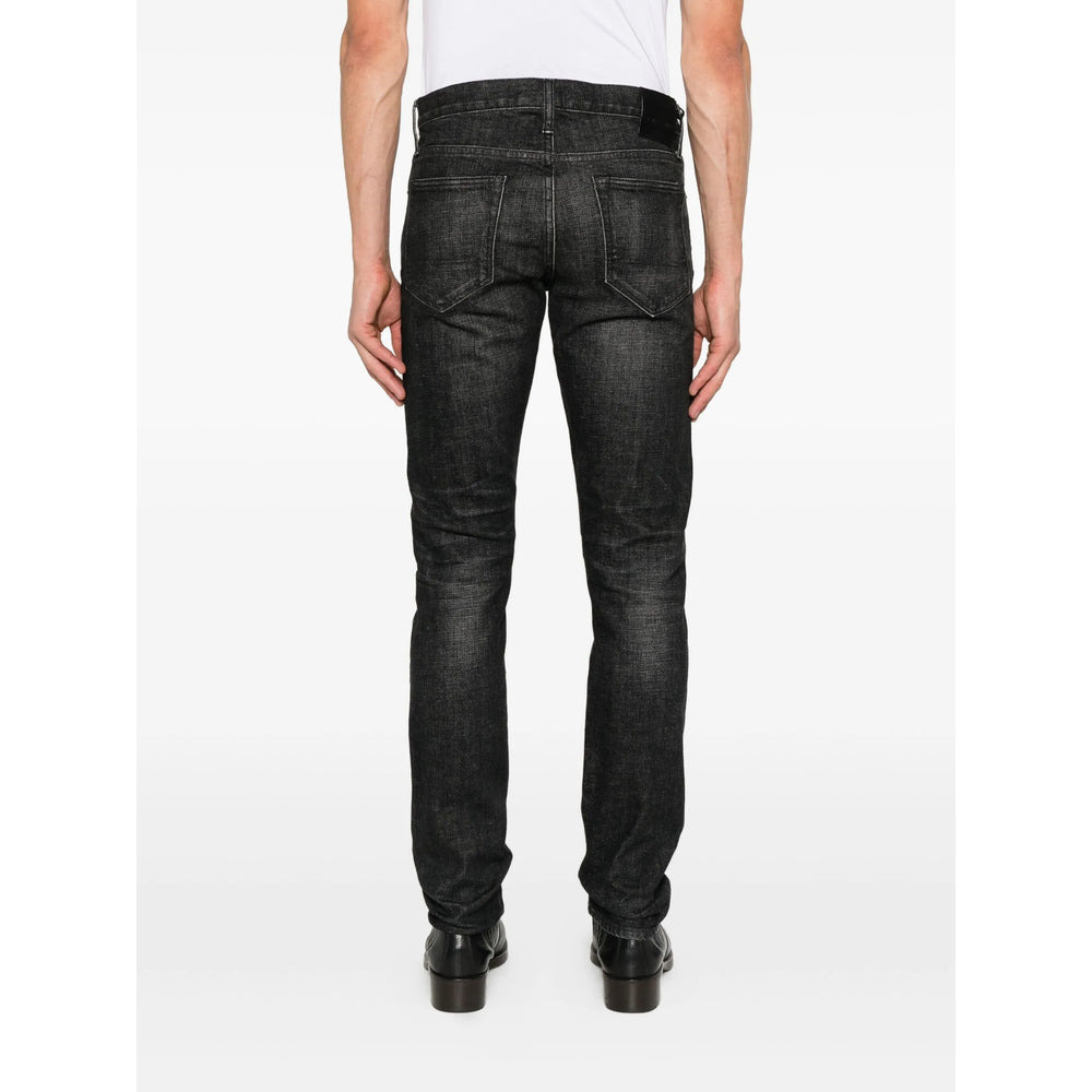 Tom Ford Black Denim - Tapered Jeans Men - 2